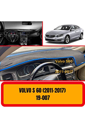 Volvo S60 (2011-2017) Torpido Koruma Koruyucu Kilifi Halisi Örtüsü Aksesuar Yedek Parça