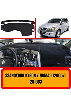 Ssangyong Kyron/nomad 2005 Ön Örtüsü Göğüs Panel Torpido Koruma Koruyucu Kılıfı Halısı Yedek Parça