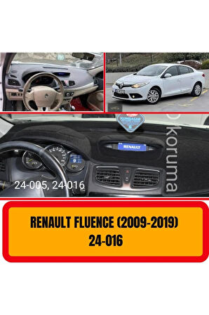 Renault Fluence 2009-2019 Ön Gögüs Panel Torpido Koruma Koruyucu Kilifi Halisi Örtüsü Yedek Parça