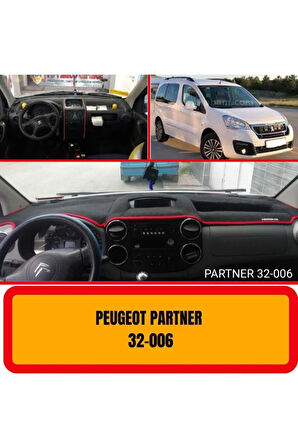 Peugeot Partner Ön Gögüs Panel Torpido Koruma Koruyucu Kilifi Halisi / A3d/ 3d