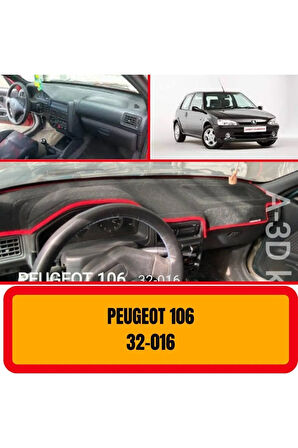 Peugeot 106 Ön Örtüsü Göğüs Panel Torpido Koruma Koruyucu Kılıfı Halısı Yedek Parça