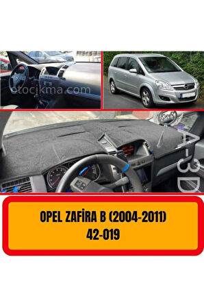 Opel Zafira B 2004-2011 Ön Örtüsü Göğüs Panel Torpido Koruma Koruyucu Kılıfı Halısı Yedek Parça