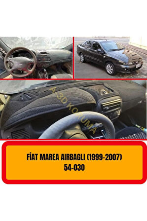 Fiat Marea 1999-2007 Airbagli Ön Örtüsü Göğüs Panel Torpido Koruma Koruyucu Kılıfı Halısı Yedek