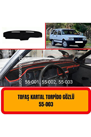 Tofaş Kartal Torpido Gözlü Ön Örtüsü Göğüs Panel Torpido Koruma Koruyucu Kılıfı Halısı Yedek Parça