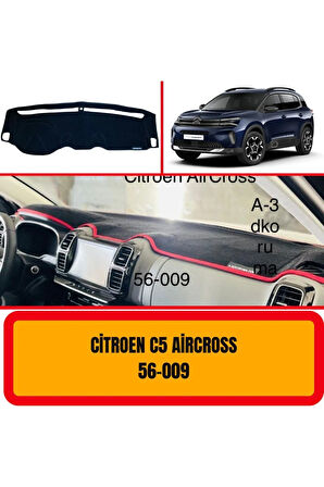 Citroen Aircross C5 Ön Gögüs Panel Torpido Koruma Koruyucu Kilifi Halisi Örtüsü