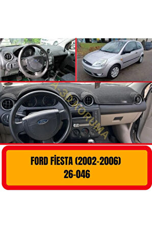 Ford Fiesta 2002 - 2006 Ön Gögüs Panel Torpido Koruma Koruyucu Kilifi Halisi / A3d/ 3d