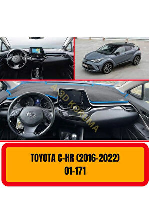 Toyota C-hr ( 2016 - 2022 ) Ön Gögüs Panel Torpido Koruma Koruyucu Kilifi Halisi / A3d/ 3d