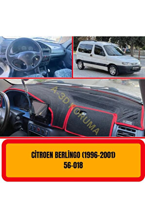 Citroen Berlingo 1996 - 2001 Ön Gögüs Panel Torpido Koruma Koruyucu Kilifi Halisi Örtüsü Yedek Parça