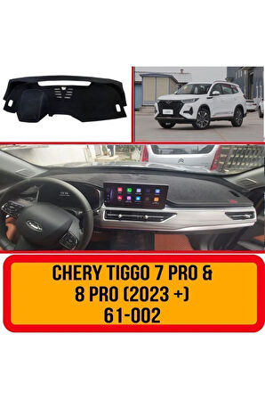 Chery Tiggo 7 Pro & 8 Pro 2023 Ön Gögüs / Panel / Torpido Korumasi / Kilifi / Halisi / Koruyucu