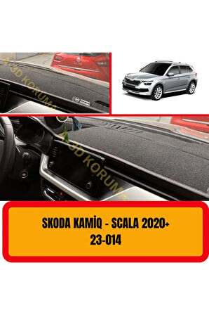 Skoda Kamiq - Scala 2020 Ön Gögüs / Panel / Torpido Korumasi / Kilifi / Halisi / Koruyucu / Örtüsü