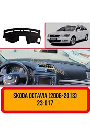 Skoda Octavia 2006-2013 Ön Gögüs / Panel / Torpido Korumasi / Kilifi / Halisi / Koruyucu / A3d / 3d