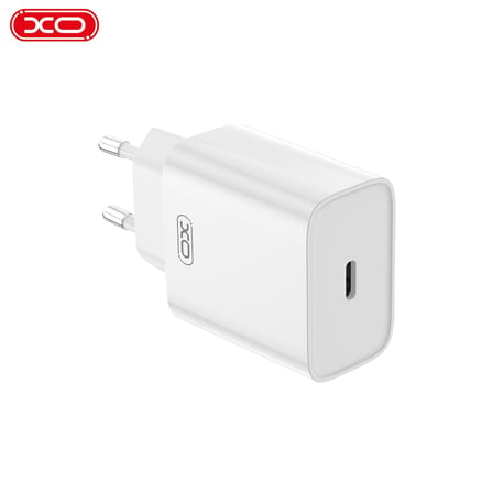 Enerji Aleti Cihaz Desteği CE15(EU) 20W PD Hızlı Şarj Adaptörü ve Type-C to Lightning Kablo