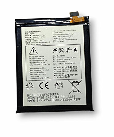 Alcatel A3 Batarya Alcatel OT-5080 5080X OT-5046D OT 5046Y 5046Y TLP024C1 Uyumlu Batarya