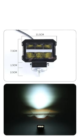 Drs Tuning Ofrooad sis lambası 11,5 x 8 x 9cm 12-80v 28w Beyaz-amber gündüz ledli adet 352
