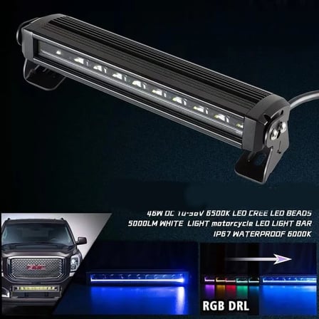 Drs Tuning Offroad sis lambası beyaz 150w 81,3 cm beyaz-sarı gündüz ledli 12-36v adet 360-2
