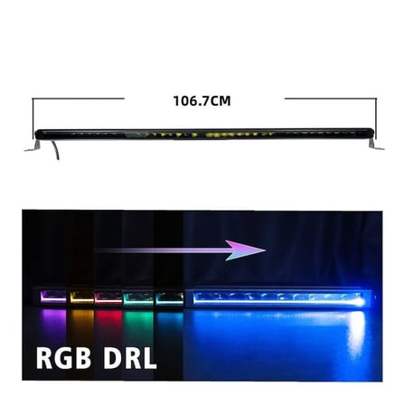 Drs Tuning Offroad sis lambası beyaz 200w 106,7 cm beyaz-sarı gündüz ledli 12-36v adet 360-3