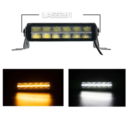 Drs Tuning Offroad sis lambası beyaz 60w 30,5 cm beyaz-sarı gündüz ledli 12-36v 361