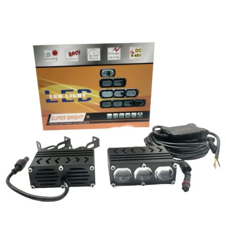 Drs Tuning Offroad sis lambası 3 led beyaz 55w sarı 55w 12-80v LASS398
