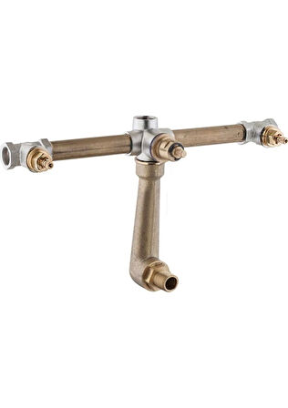 VitrA Juno A40834 Ankastre Banyo Bataryası(Sıva Altı Grubu)Krom