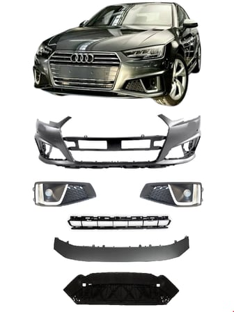 AUDİ - ÖN TAMPON SETİ "S-LİNE PLUS" A4 2019-2020