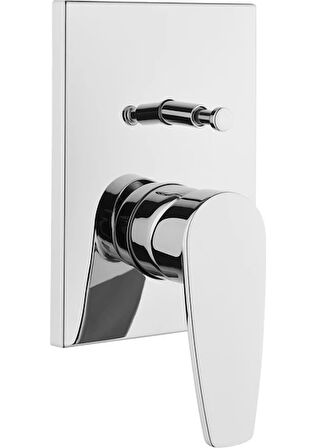 VitrA Q-Line A42208 Ankastre Banyo Bataryası-S.Üstü Krom