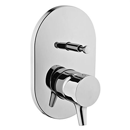 VitrA Nest Trendy A42227 Ankastre Banyo Bataryası-S.Üstü Krom
