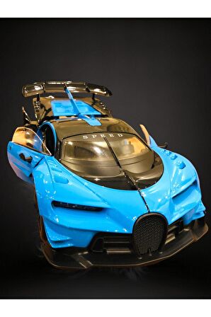 Bugatti Uzaktan Kumandalı Kapıları Ve Bagaj Kapağı Açılan Drift Şampiyonu