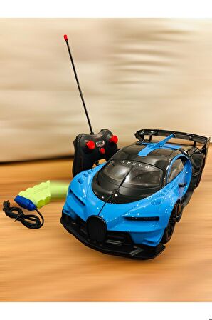 Bugatti Uzaktan Kumandalı Kapıları Ve Bagaj Kapağı Açılan Drift Şampiyonu