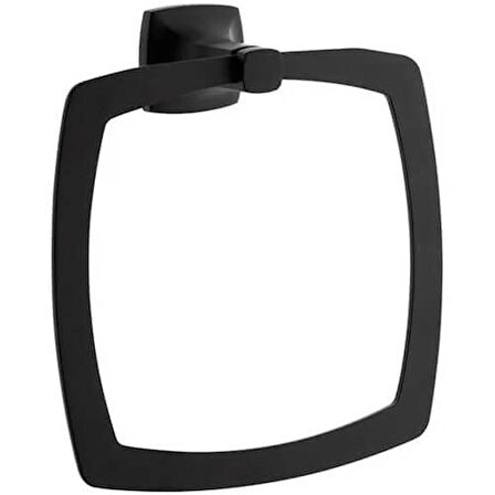 Vitra Base 400 Halka Havluluk, Siyah A4412036