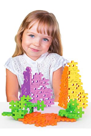 Fun Fun Puzzle Inşa Lego Yapı Bloklar 128 Parça