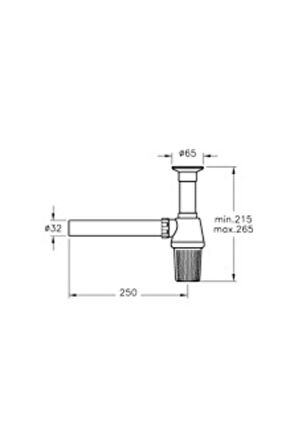 Plastik Lavabo Sifonu Seti A45109