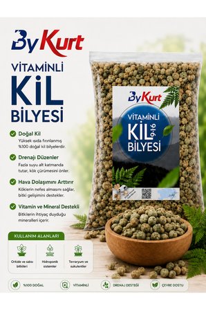 Orkide Toprağı Değişim Seti 2 Adet Orkide Üretim Saksısı Cocohusk Çam Kabuğu Kil Bilyesi