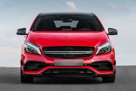 W176 A SERISI  IÇIN UYUMLU A45 AMG GORUNUM FULL BODY KIT (2013-2018)