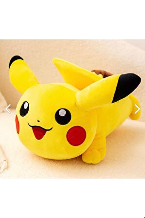 Sevimli Yumuşak Ithal Kumaş Pikachu Pòkemon Peluş Oyuncak 25 Cm