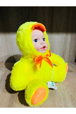 Peluş Bebek Yüzlü Civciv 20 cm