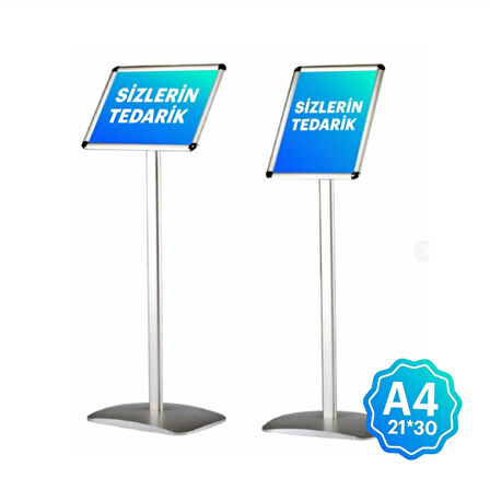 A4 21*30 ALÜMİNYUM MENUPANO