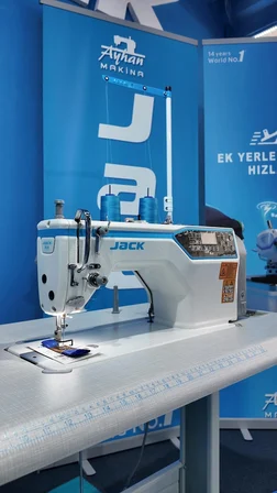 JACK A4 F STEP MOTORLU FULL OTOMATİK DÜZ DİKİŞ MAKİNASI (KONUŞAN PAKET)