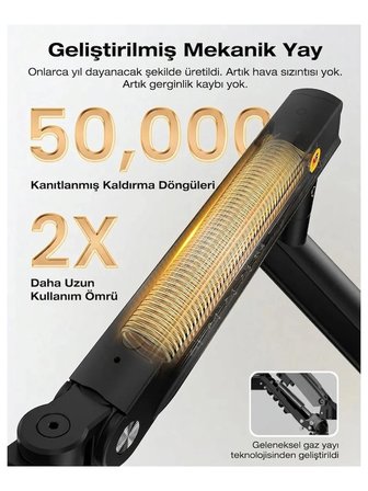 Nb Ergonomic North Bayou A5-B 17''-32'' Tek Kol 2-9 kg Vesa Uyumlu Monitör Standı 2026- 2027 Yeni Model