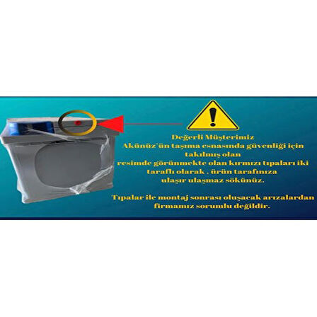 Ako Prestige 12V 115Ah 800A Standart Akü (Üretim Tarihi:2025)