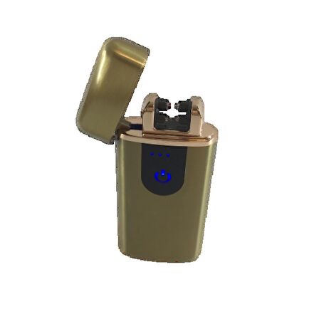 İsme Özel ELEKTRONİK ALEVSİZ ÇAKMAK USB ŞARJLI DOKUNMATİK LED EKRAN