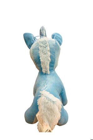 Peluş Oyuncak sevimli Unicorn Süslü At Peluş Unicorn Oyuncak 28 Cm