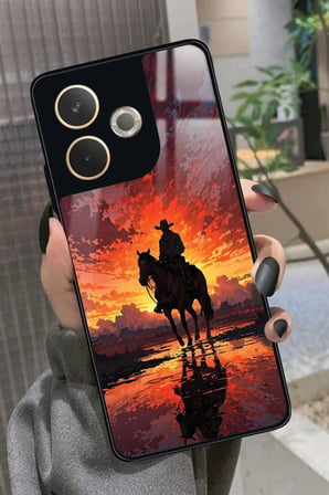 Oppo A5 Pro Uyumlu RDR2 Tasarımlı Parlak Silikon Kılıf