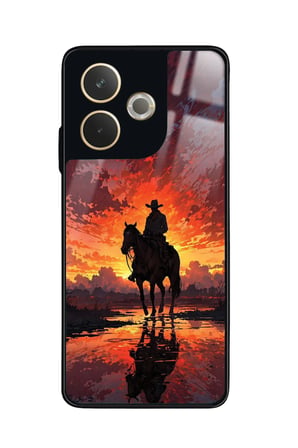 Oppo A5 Pro Uyumlu RDR2 Tasarımlı Parlak Silikon Kılıf