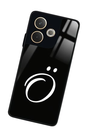 Oppo A5 Pro Uyumlu Ö Harfi Yazılı Parlak Silikon Kılıf