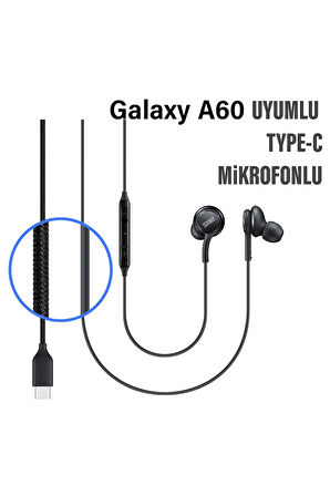 Samsung A60 Kulaklık Samsung Galaxy A60 5G Uyumlu Type C Kulaklık Mikrofonlu
