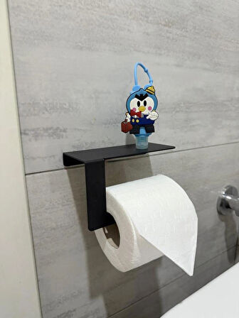 METAL BANYO WC KAĞIT RULO PEÇETELİK TUVALET PEÇETE ASKILIĞI TUVALET KAĞIT TELEFON KOYULABİLEN