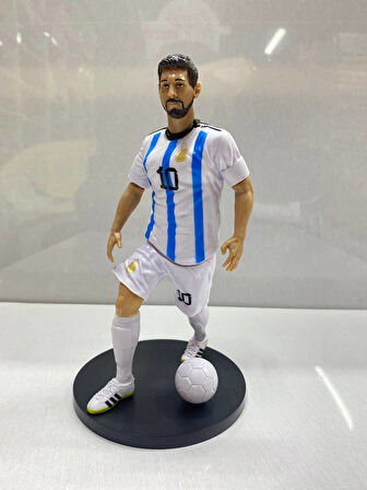 Sallanan Kafa Biblo Futbol - Beyaz Messi