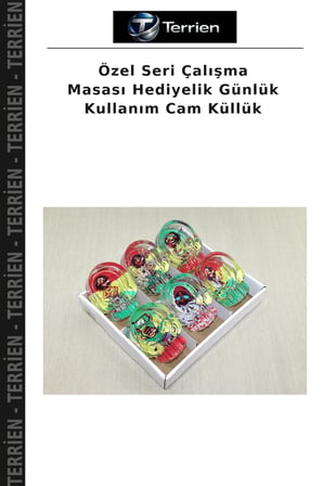 Özel Seri Çalışma Masası Hediyelik Günlük Kullanım Cam Küllük