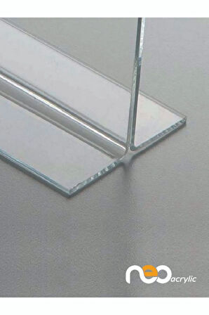 A6 T TİPİ DİKEY PLEKSİ FÖYLÜK ŞEFFAF / BROŞÜRLÜK - DS-383