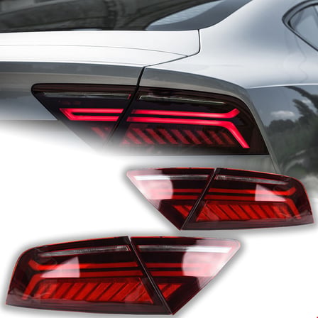 AUDİ - ARKA STOP TAKIMI (DİNAMİK KAYAR LED) A7 2010-